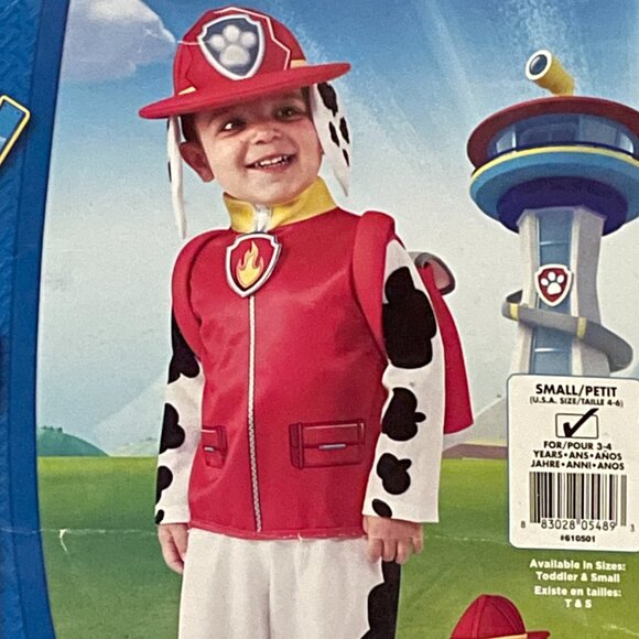 PAW Patrol Marshall Halloween Costume - Small 3-4 years old - Picture 1 of 7